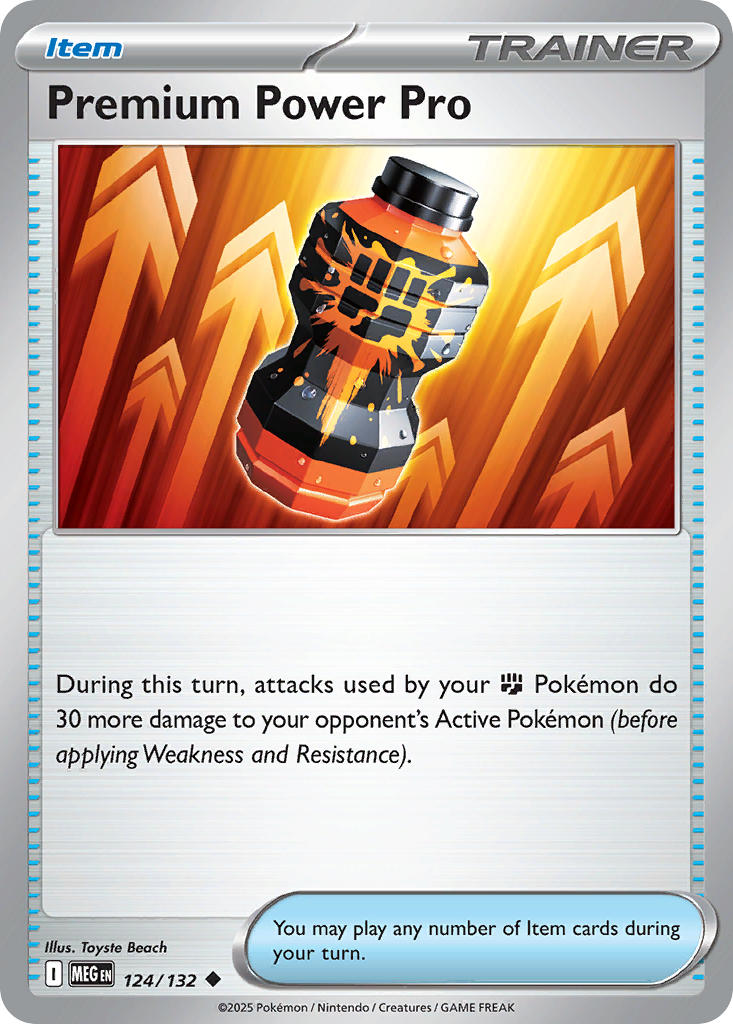 Mega Evolution Premium Power Pro [Prize-Pack] Pokémon card
